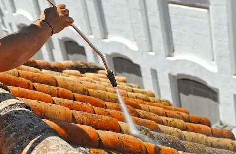 Nettoyage de toitures - Maclas